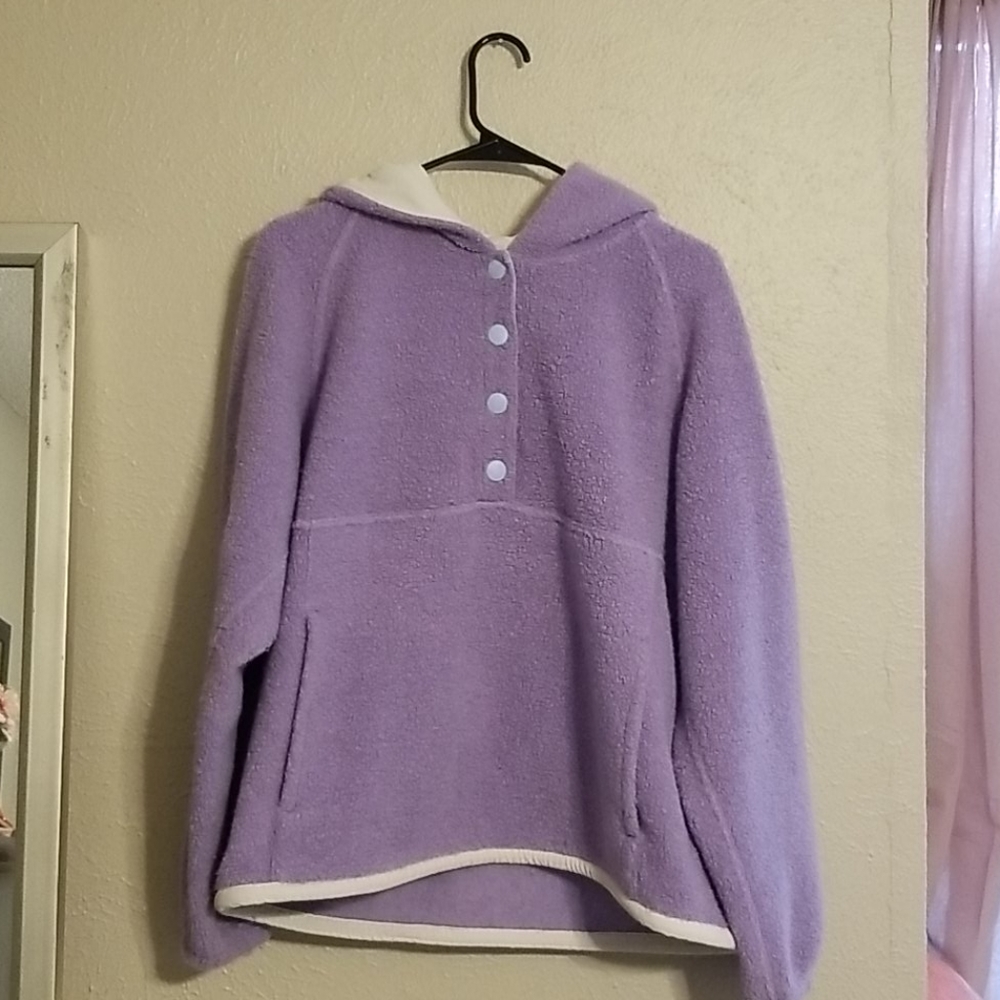 Outdoor Voices Megafleece in Purple